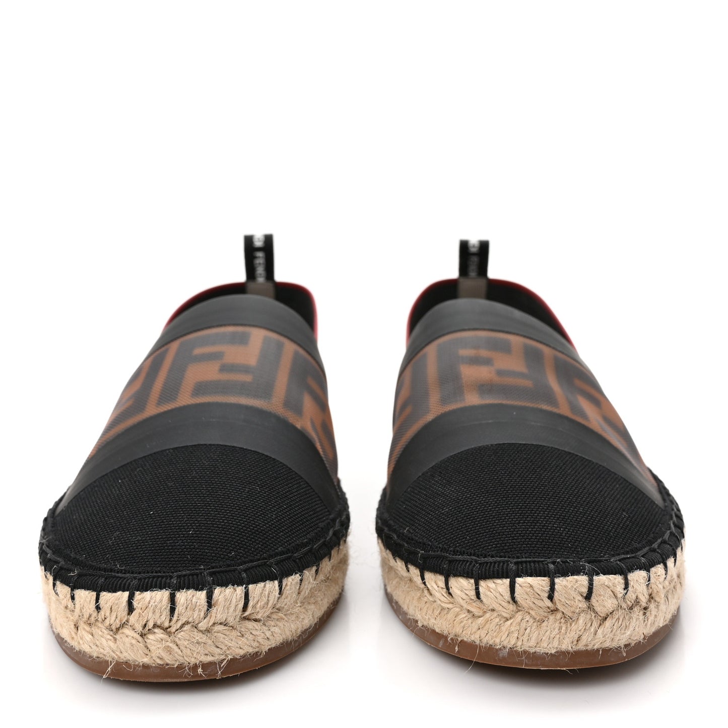 Canvas Mesh FF Colibri Espadrilles 39.5 Black Tobacco Moro