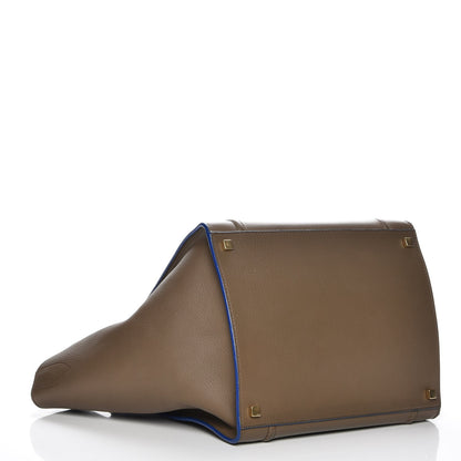 Celine Supple Calfskin Medium Phantom Luggage Khaki 4 of 7