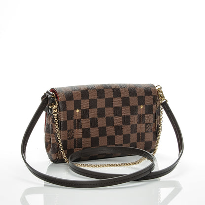 Louis Vuitton Damier Ebene Favorite PM 3 of 6