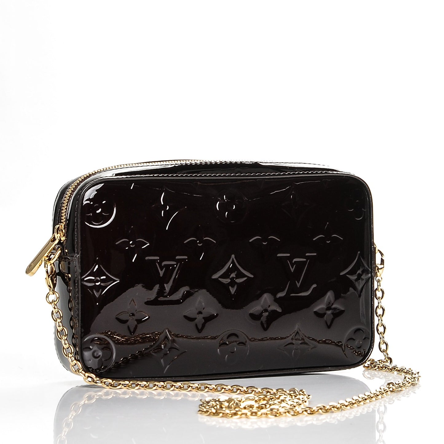 Vernis Camera Pouch Amarante