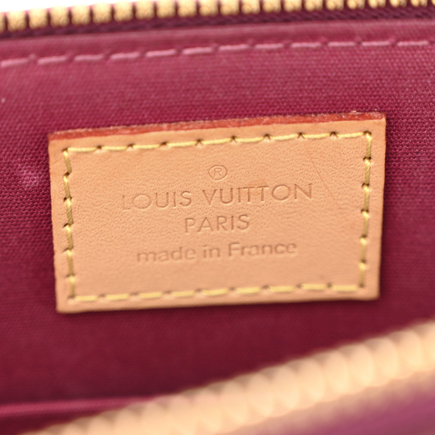 Louis Vuitton Vernis Alma BB Magenta 6 of 12