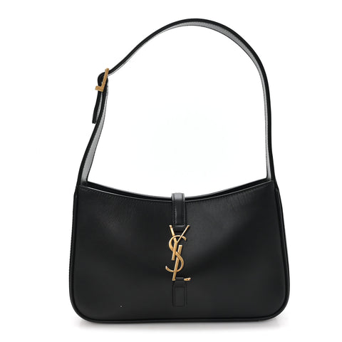 Smooth Calfskin Le 5 A 7 Hobo Black
