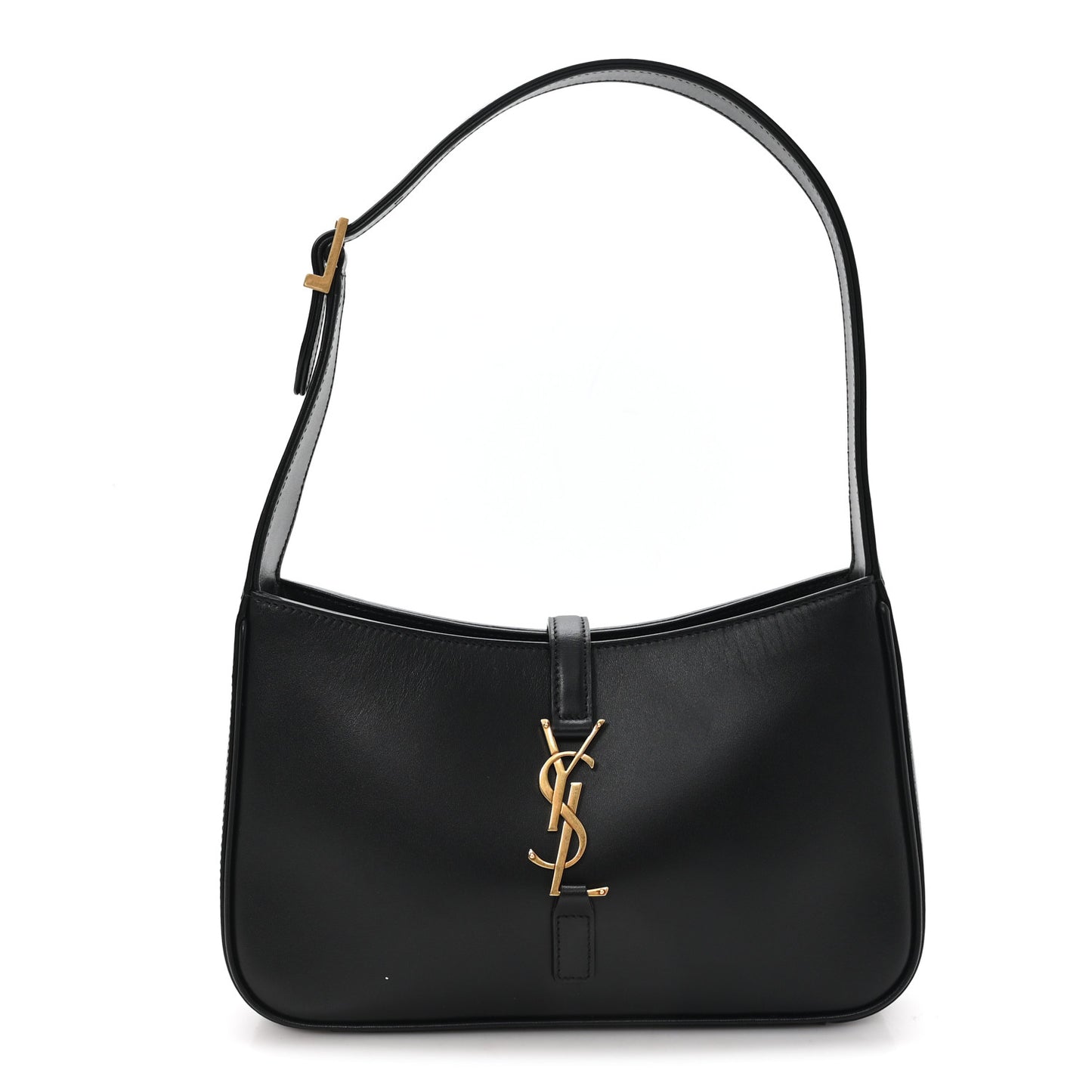 Smooth Calfskin Le 5 A 7 Hobo Black
