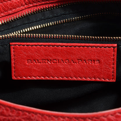 Balenciaga Agneau Giant 12 Rose Gold Hardware City Rouge Coquelicot 8 of 12