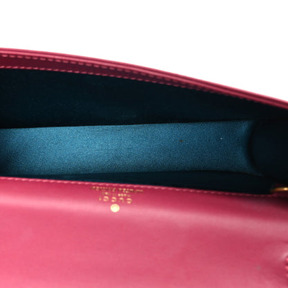 Gucci Velvet Matelasse Crystal Sequin Heart Embroidered GG Marmont Mini Bag Light Raspberry Rose 5 of 11