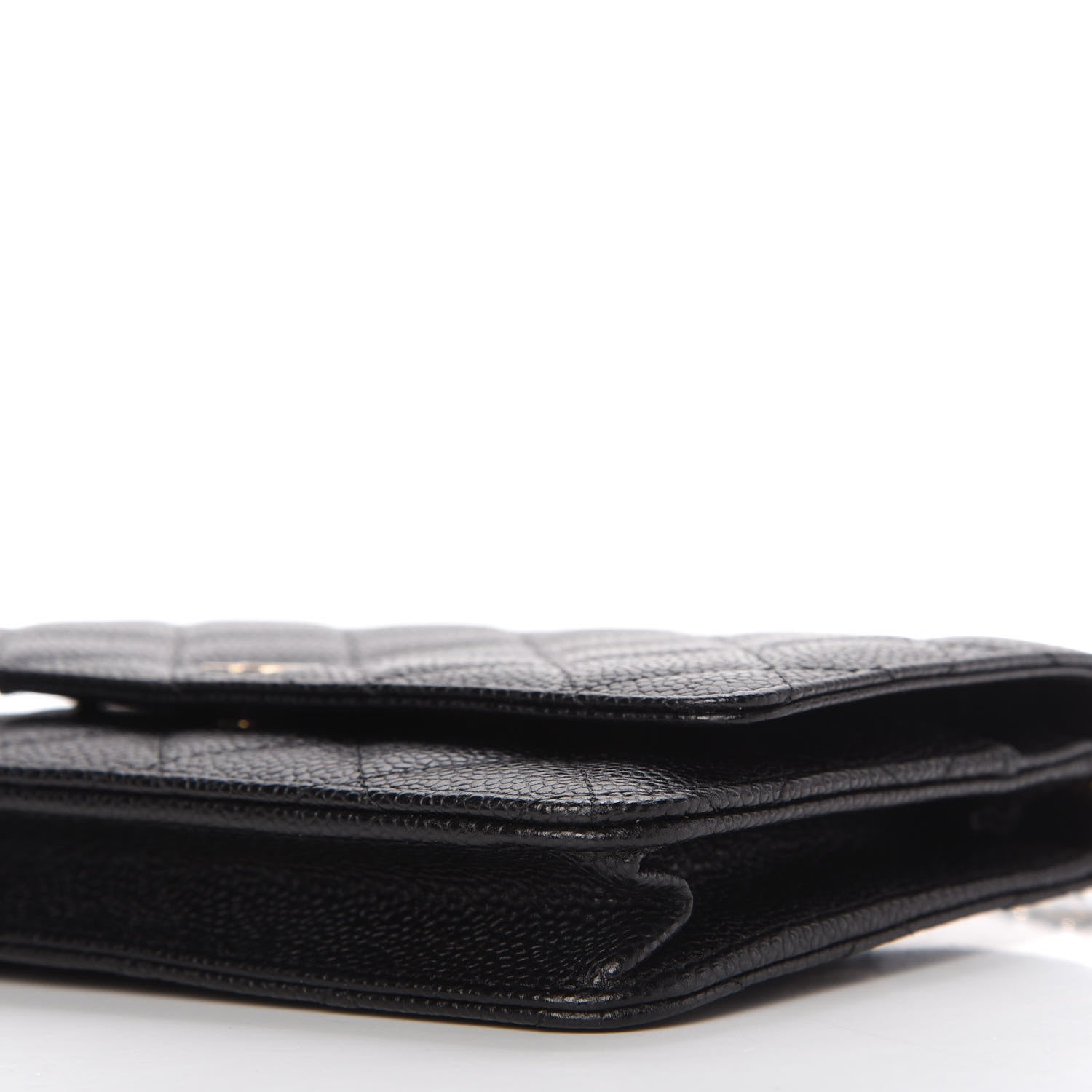 Chanel Caviar Quilted Wallet On Chain WOC Black 7 of 12