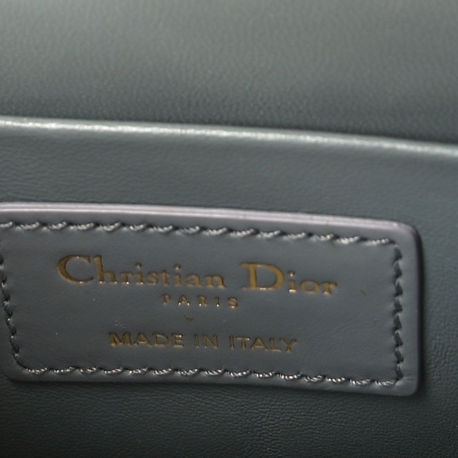 Christian Dior Box Calfskin 30 Montaigne Box Bag Gray 6 of 9