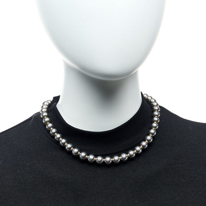 Tiffany Sterling Silver 10mm Hardwear Ball Necklace 2 of 6