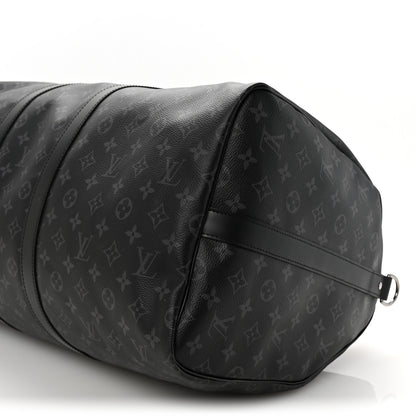 Louis Vuitton Monogram Eclipse Keepall Bandouliere 55 8 of 12