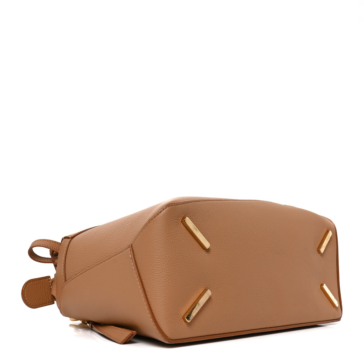 Loewe Grained Calfskin Medium Puzzle Edge Bag Toffee 4 of 9