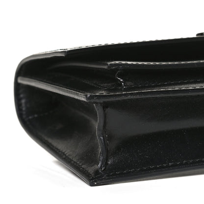 Balenciaga Shiny Box Calfskin Monochrome XS Sharp Belt Bag Black 8 of 12