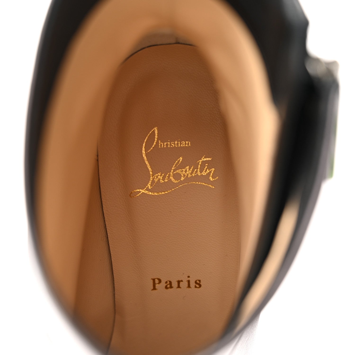 Christian Louboutin Calfskin Birgitta 100 Zip Around Ankle Boots 40 Black 7 of 9