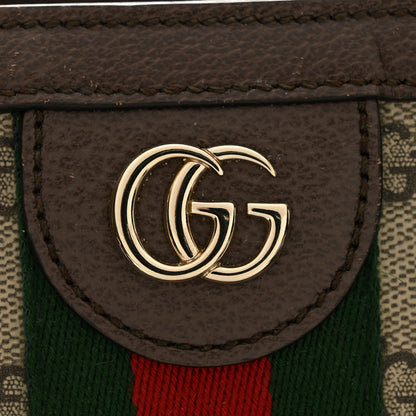 Gucci GG Supreme Monogram Web Medium Ophidia Tote Bag Brown 12 of 13