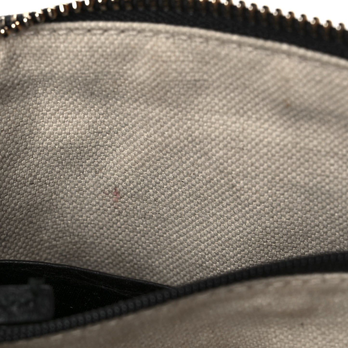 Pebbled Calfskin Soho Wristlet Black