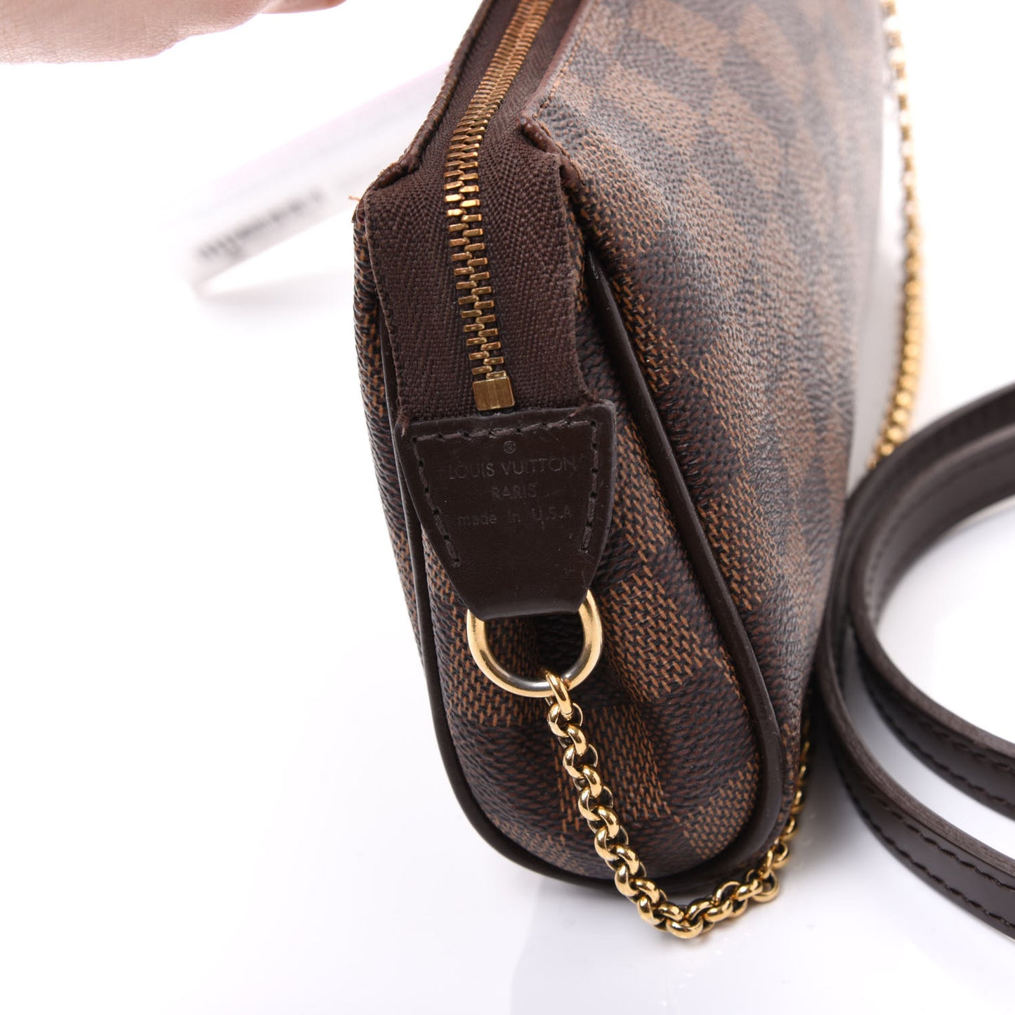 Damier Ebene Eva Clutch