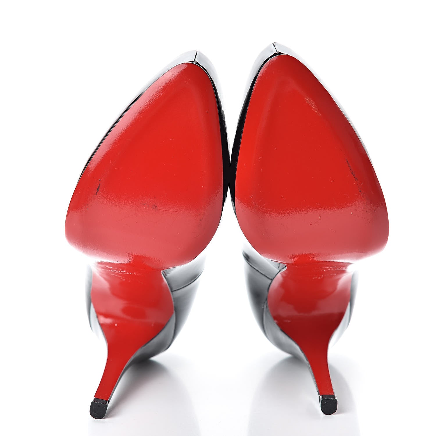 Christian Louboutin Patent Rolando 120 Pumps 38 Black 5 of 10