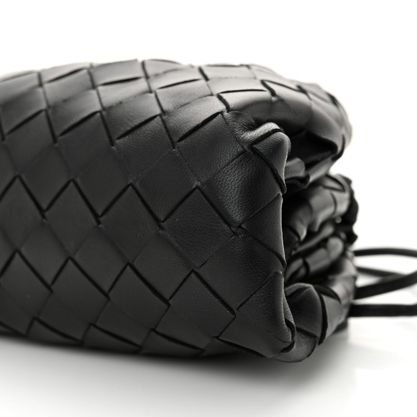 Nappa Intrecciato The Mini Pouch Black