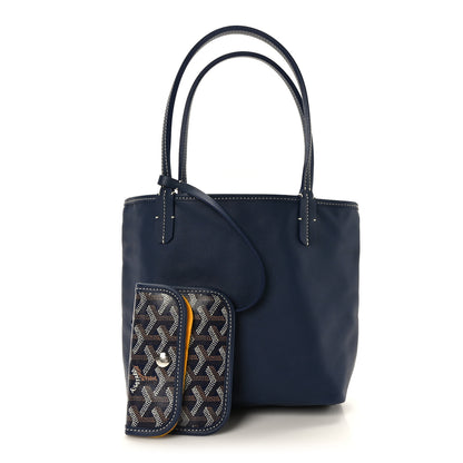 Goyard Goyardine Reversible Mini Anjou Navy 11 of 15