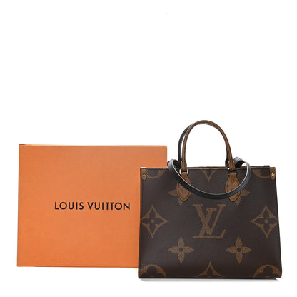 Louis Vuitton Reverse Monogram Giant Onthego MM 9 of 9