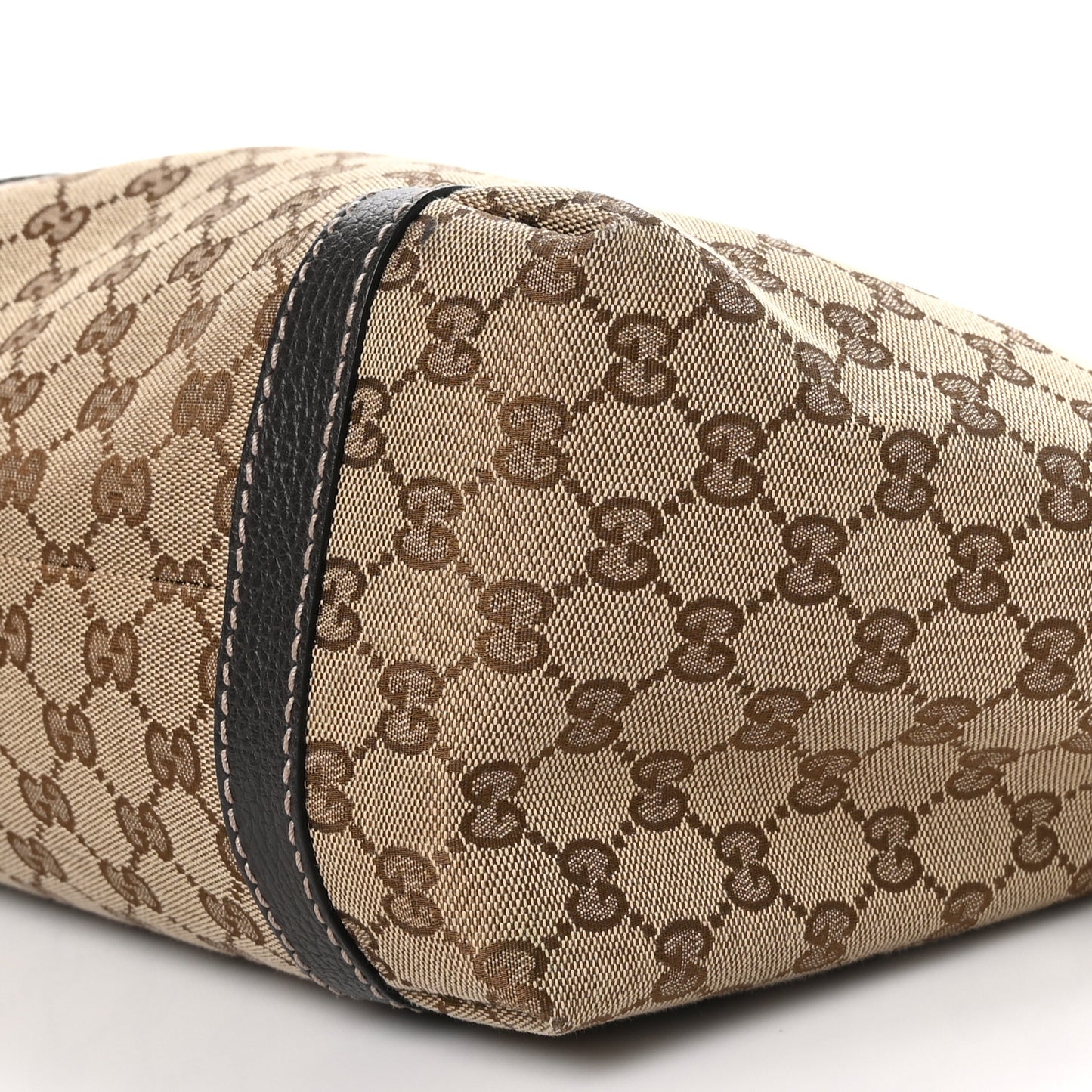 Monogram New Ladies Tote Dark Brown