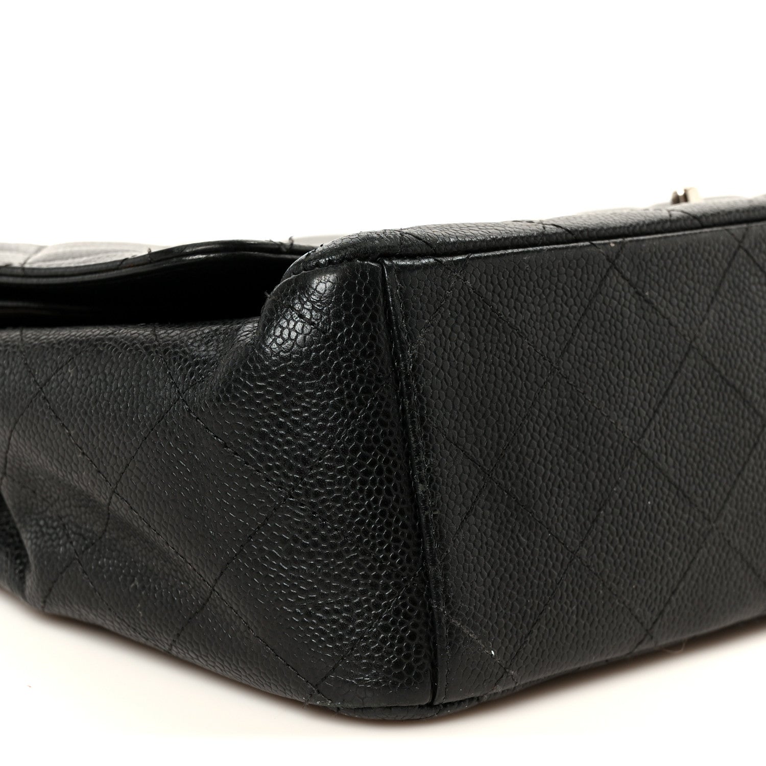 Chanel Caviar Quilted Maxi Double Flap Black 10 of 11