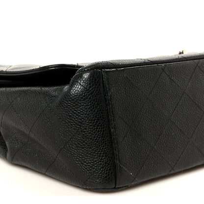 Chanel Caviar Quilted Maxi Double Flap Black 10 of 11