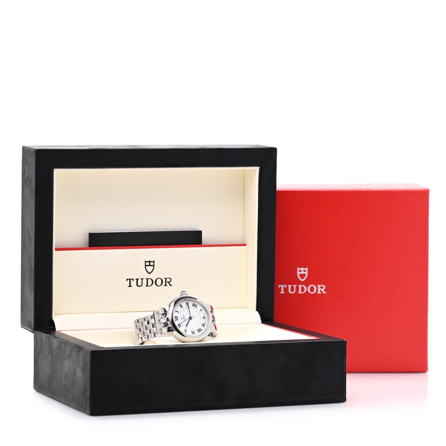 Stainless Steel 33mm Clair De Rose Automatic Watch White 35800
