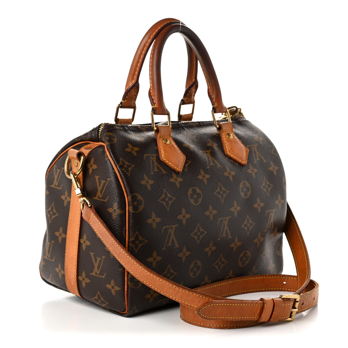Louis Vuitton Monogram Speedy Bandouliere 25 3 of 13