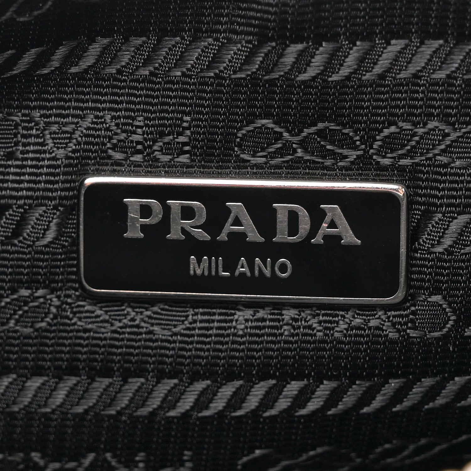Prada Nylon Re-Edition 2005 Shoulder Bag Black 6 of 10