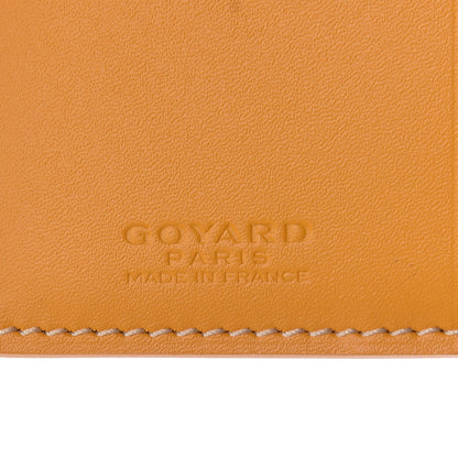 Goyard Goyardine Saint Marc Card Holder Yellow 6 of 7