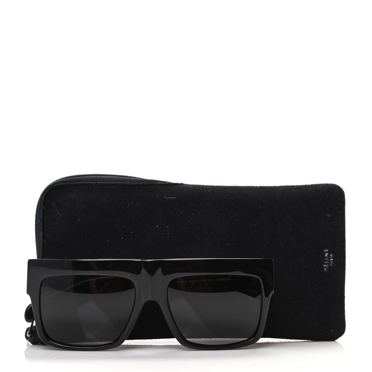 Polarized ZZ Top Sunglasses CL 41756 Black