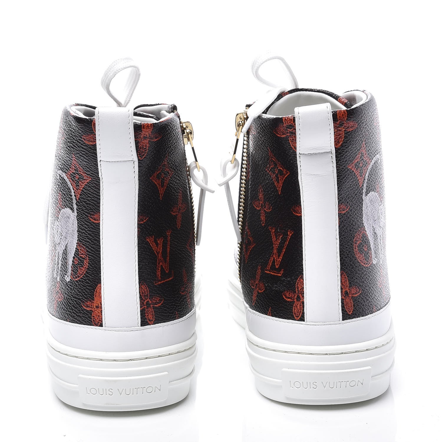 Louis Vuitton Catogram Stellar Sneaker Boots 42 Marron 7 of 10