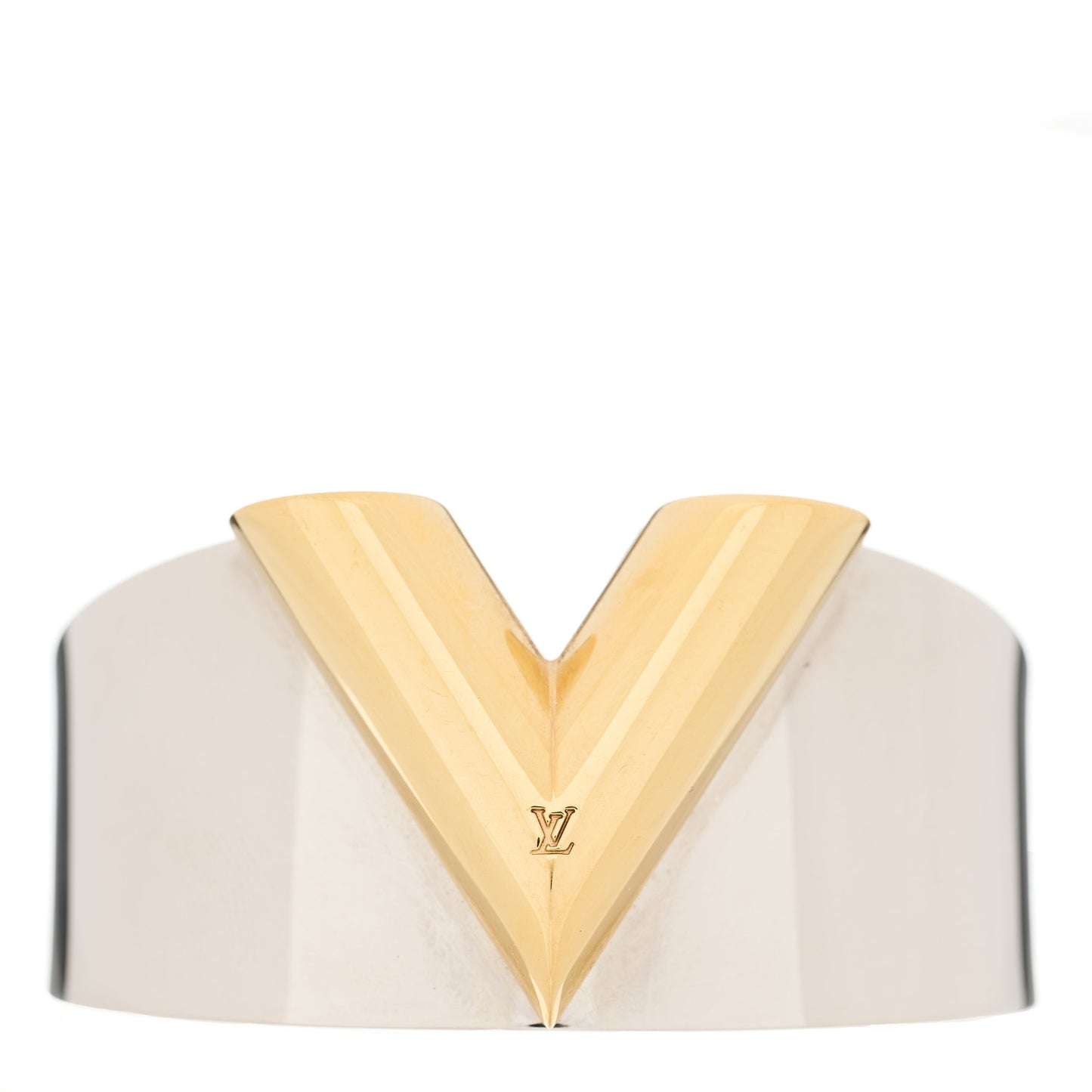 Metal Essential V Cuff Silver