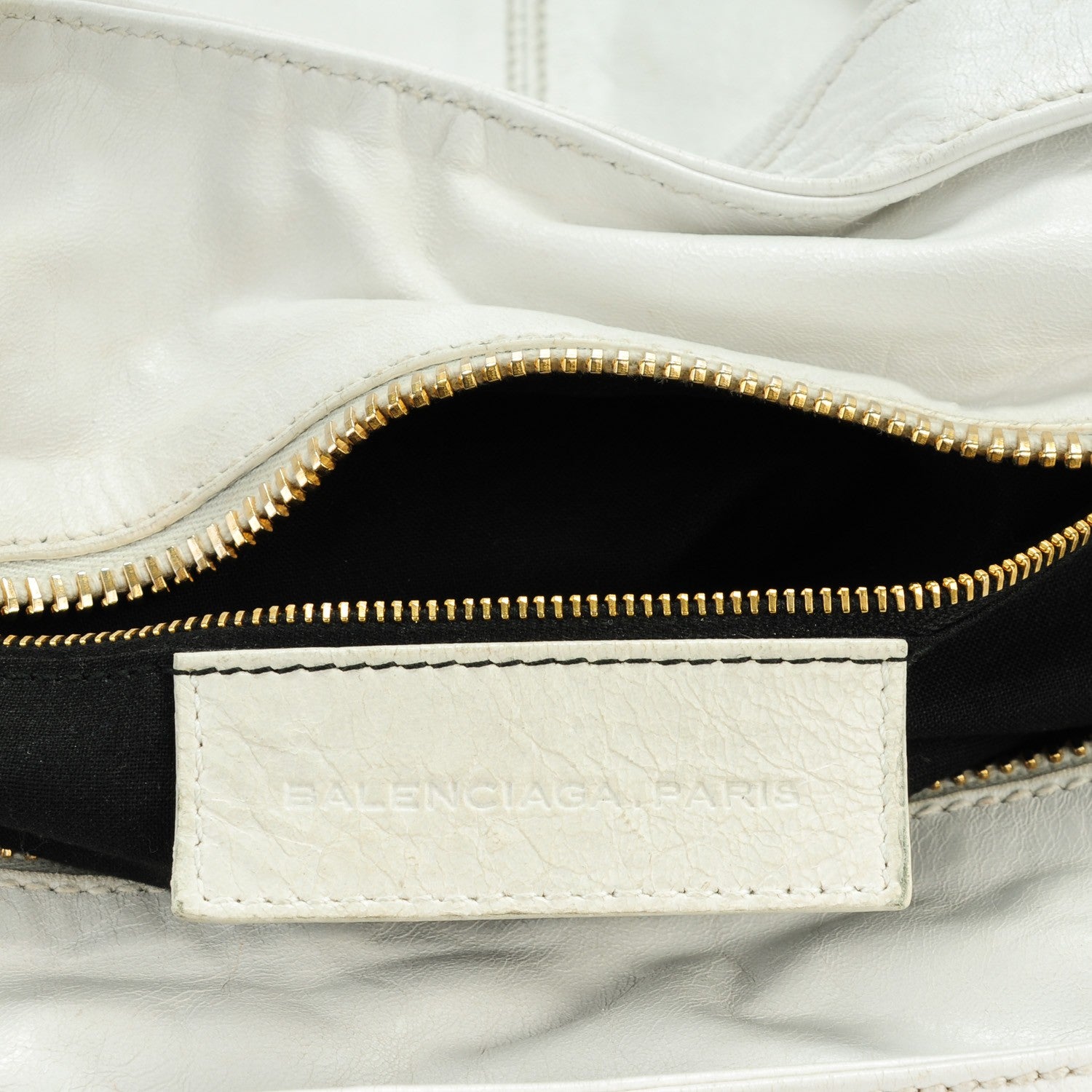Balenciaga Chevre Giant 21 Gold Hardware Brief White 7 of 8