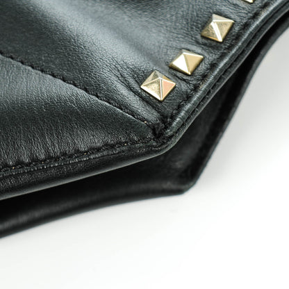 Valentino Garavani Nappa Medium Rockstud Soft Tote Black 11 of 11