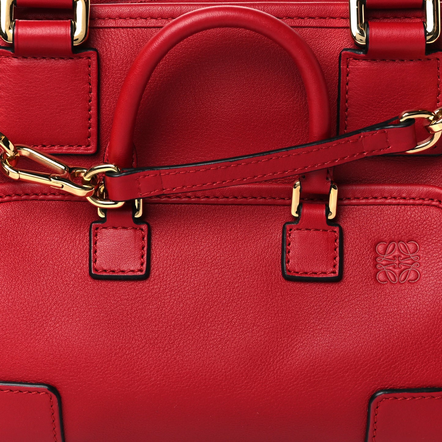 Calfskin Amazona Multiplication Bag Red