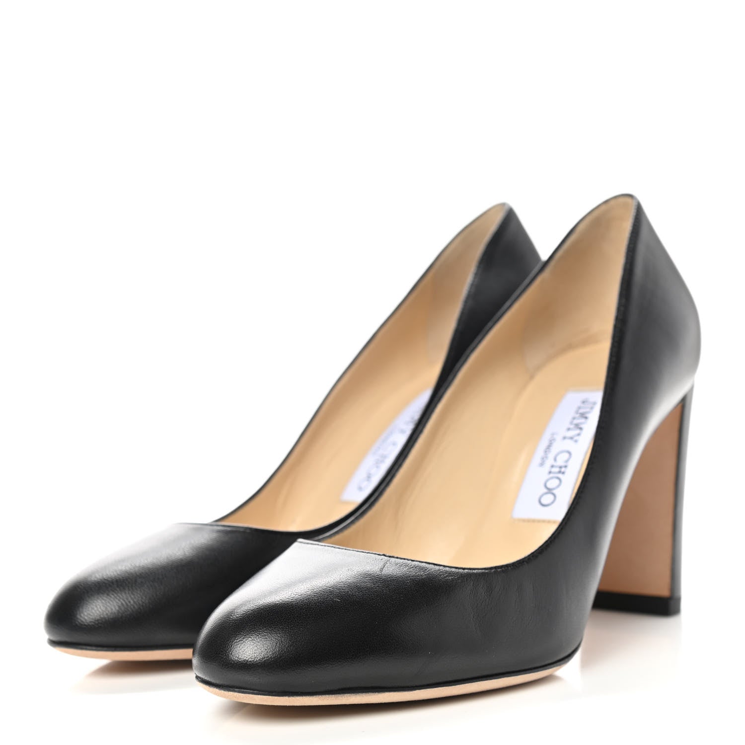 Jimmy Choo Nappa Laria 85 Pumps 36.5 Black 3 of 10