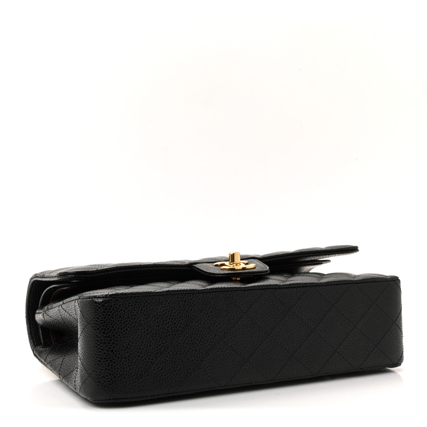 Chanel Caviar Quilted Medium Double Flap Black 4 of 11