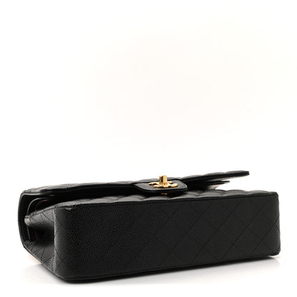 Chanel Caviar Quilted Medium Double Flap Black 4 of 11
