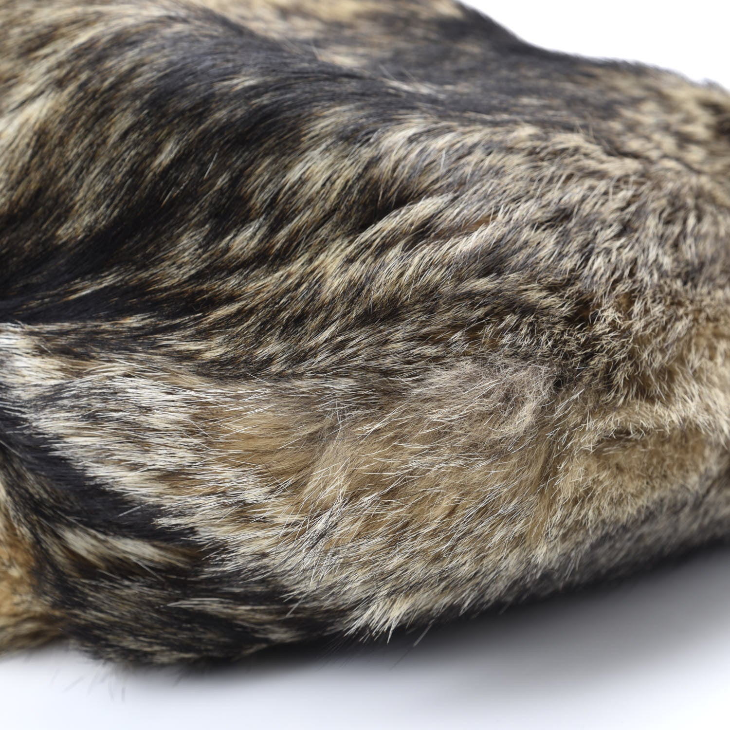 Prada Fox Fur Hobo Naturale 7 of 9