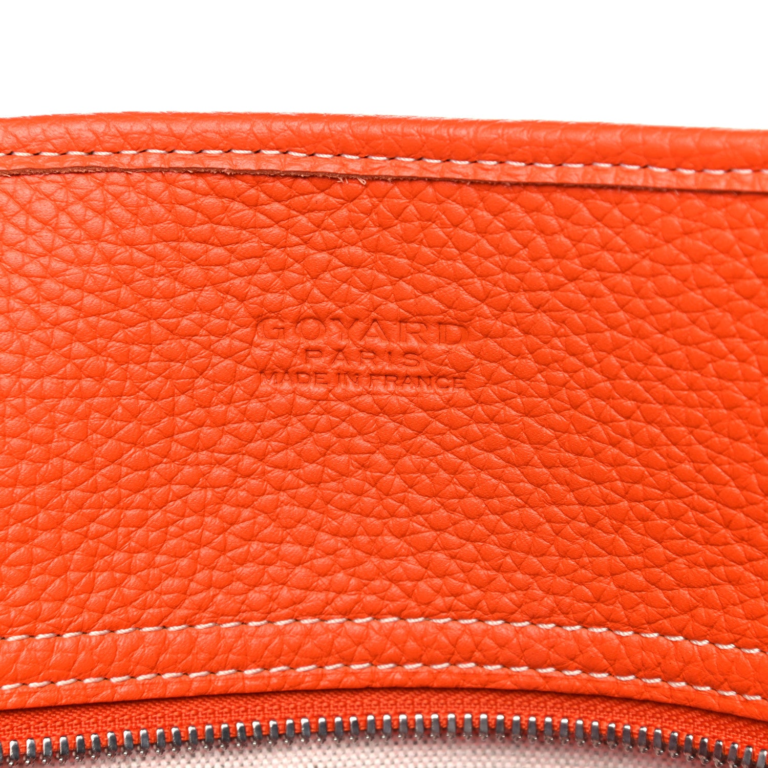 Goyard Goyardine Sac Hardy Pet Carrier PM Orange 7 of 12
