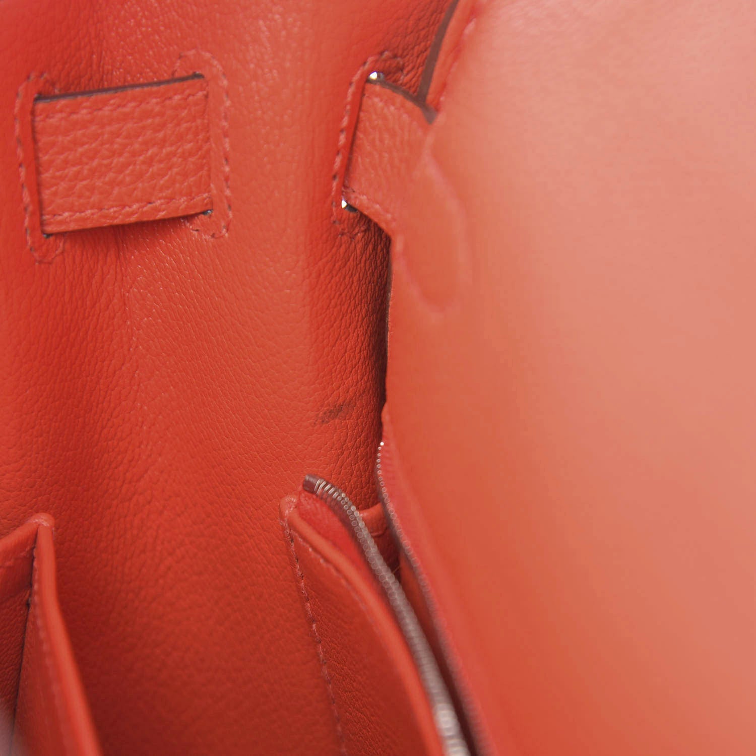 Hermes Togo Kelly Retourne 28 Geranium 10 of 14