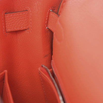 Hermes Togo Kelly Retourne 28 Geranium 10 of 14