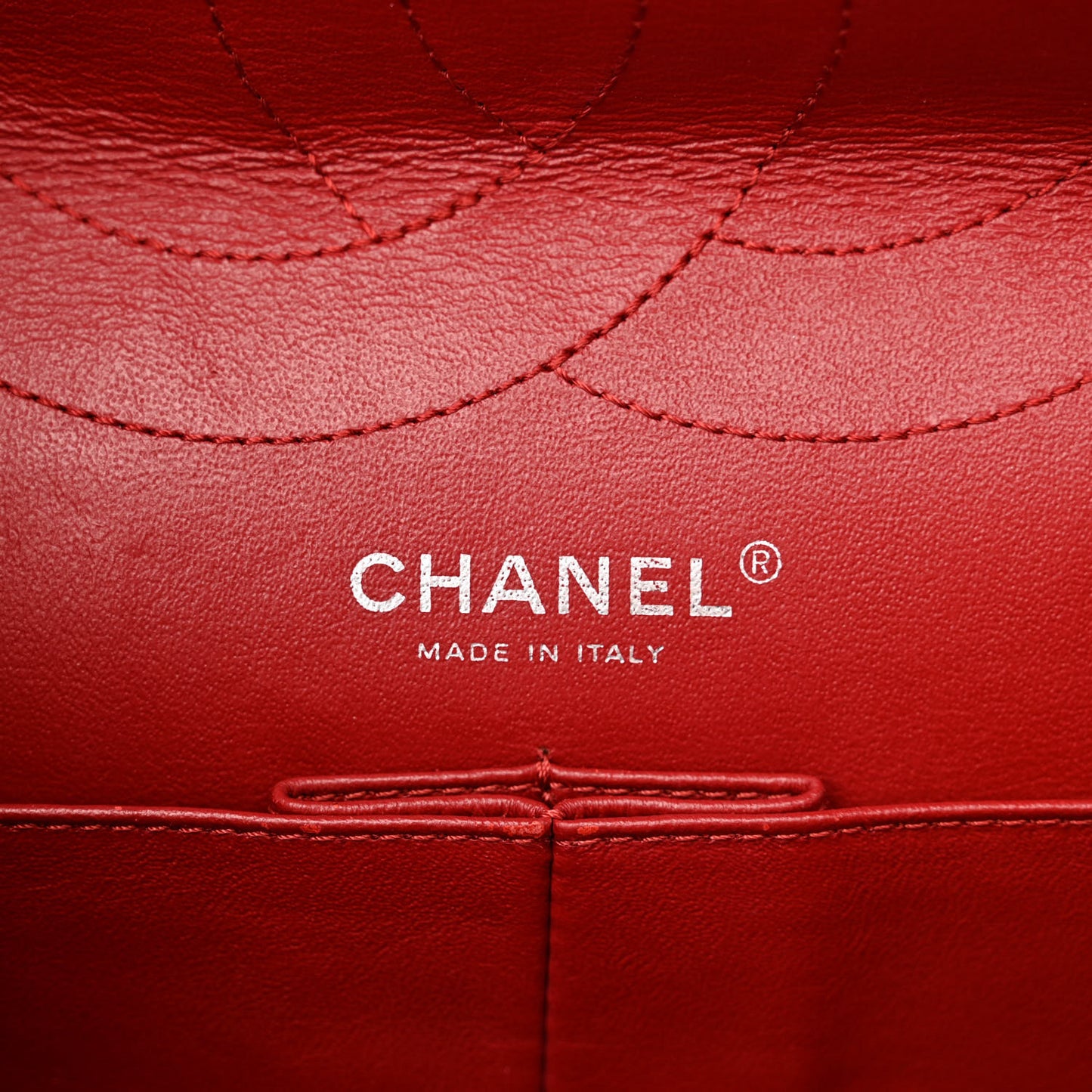 Patent Quilted 2.55 Reissue 226 Flap Red