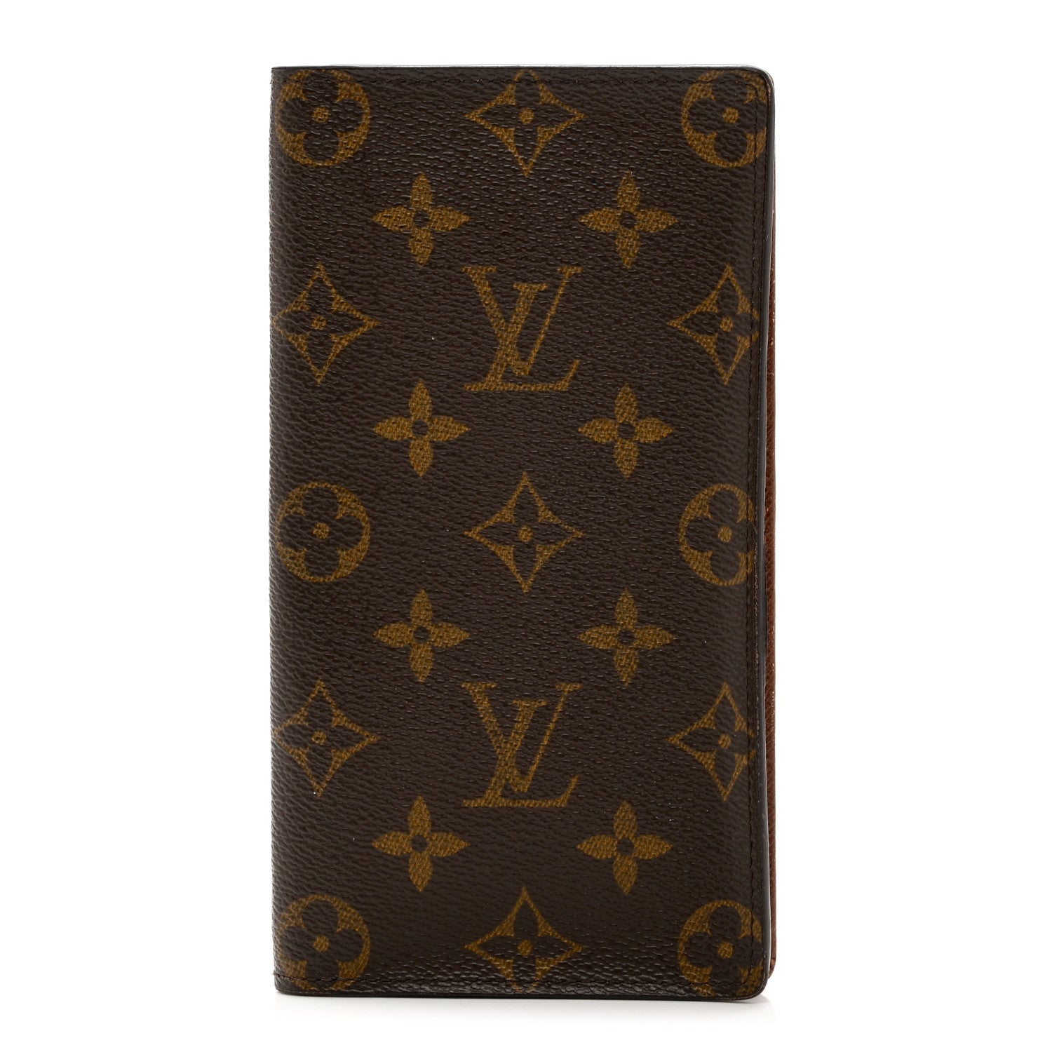 Louis Vuitton Monogram Porte Valeurs Checkbook Wallet 1 of 10