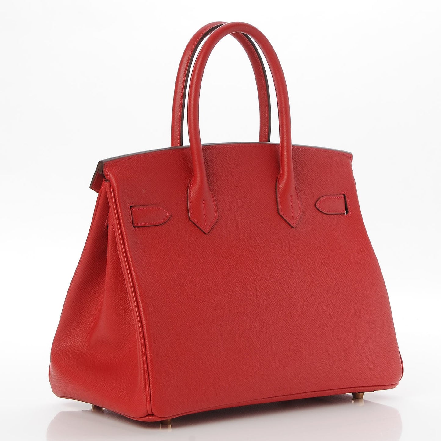 Epsom Birkin 30 Rouge Casaque