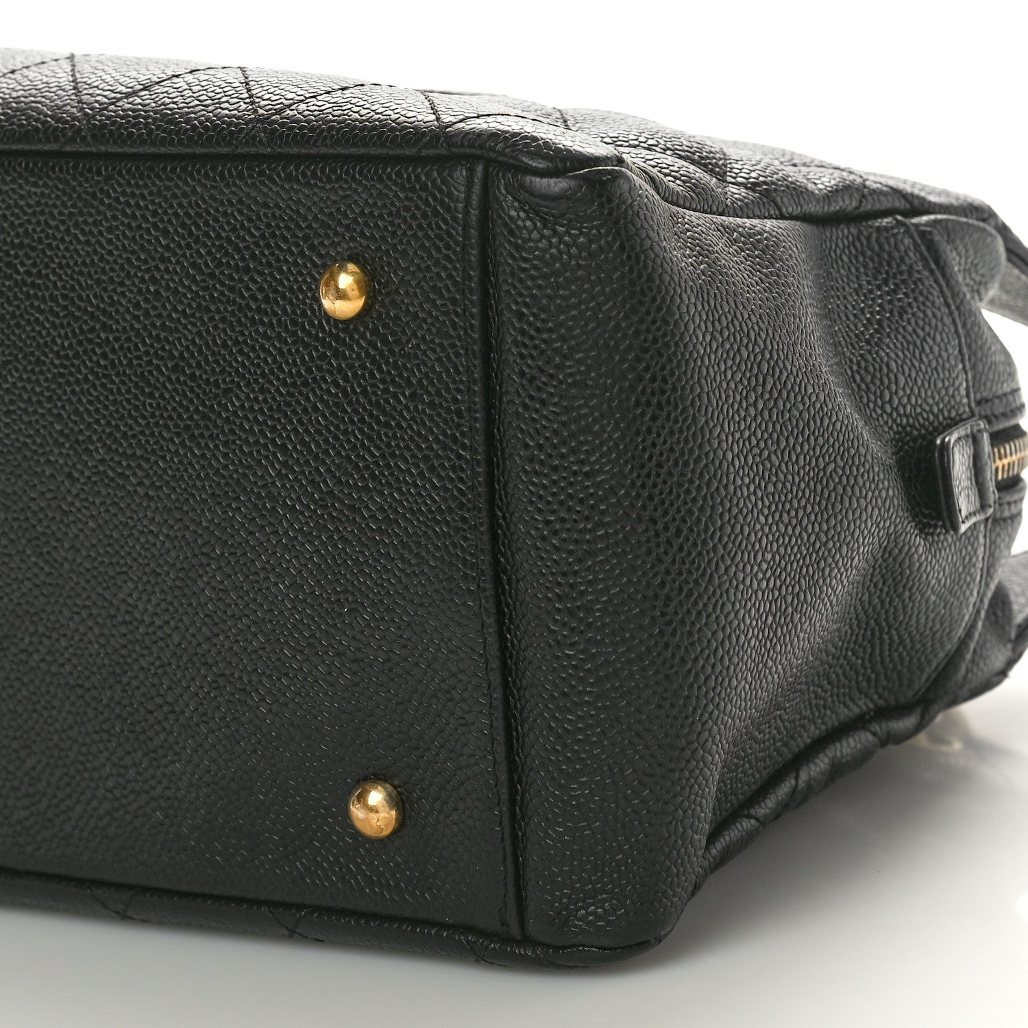 Chanel Caviar Quilted Petit Timeless Tote PTT Black 10 of 10