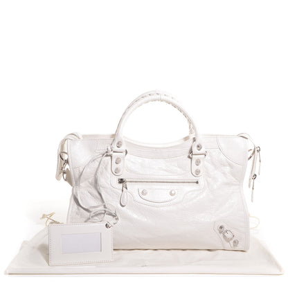 Balenciaga Agneau Giant 12 Silver Hardware City Ivory 5 of 13