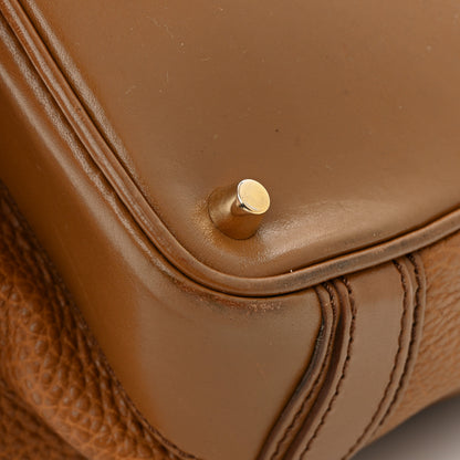 Burberry Grainy Calfskin Medium Golderton Tote Brown 11 of 12