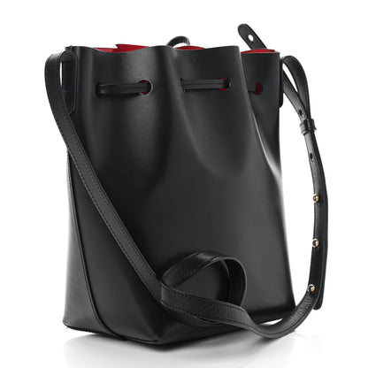 Mansur Gavriel Calfskin Mini Bucket Bag Black Flamma 3 of 11